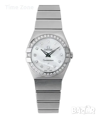 Omega Constellation 33mm Steel MOP Dial Diamond Дамски Различни Варианти