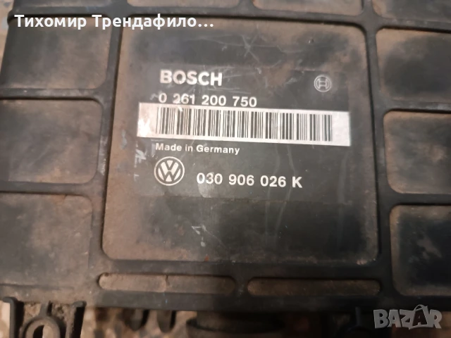 Компютър ECU VW Golf 3 1.4i 1992-3 0261200750 , 0 261 200 750 , 030906026K , 030 906 026K, снимка 4 - Части - 51427569