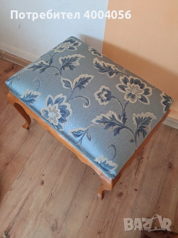 Табуретка, снимка 3 - Антикварни и старинни предмети - 53872782