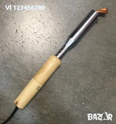 Поялник с крива човка и нагревател 220V - 100W/200W/ 300W , снимка 3 - Други инструменти - 53865221