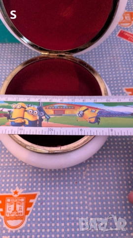 Обла кутия за бижута , снимка 4 - Бижутерийни комплекти - 53848758