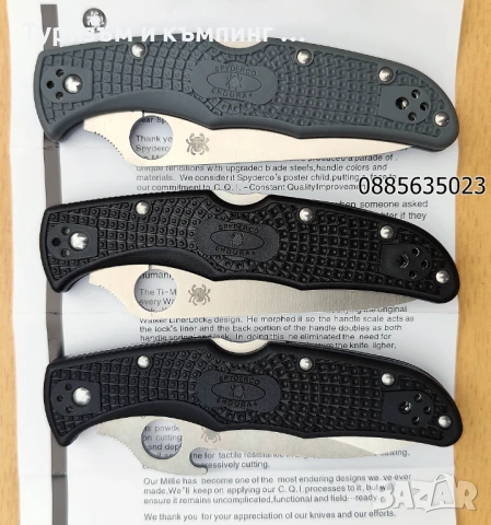 Spyderco Endura 4 Emerson / Spyderco Endura 4, снимка 13 - Ножове - 40623213