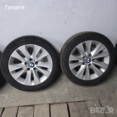 Джанти със зимни гуми бмв 5х120, снимка 4 - Гуми и джанти - 55943367