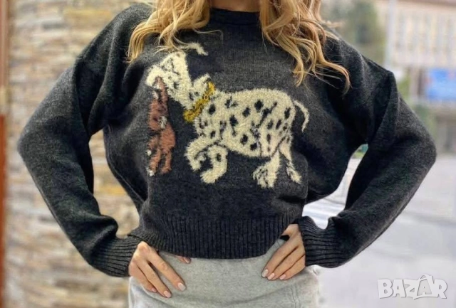 пуловер , снимка 2 - Блузи с дълъг ръкав и пуловери - 51745779