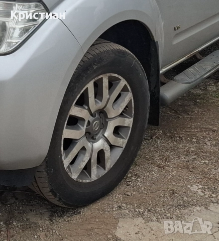 Оригинални алуминиеви джанти 18" за нисан навара