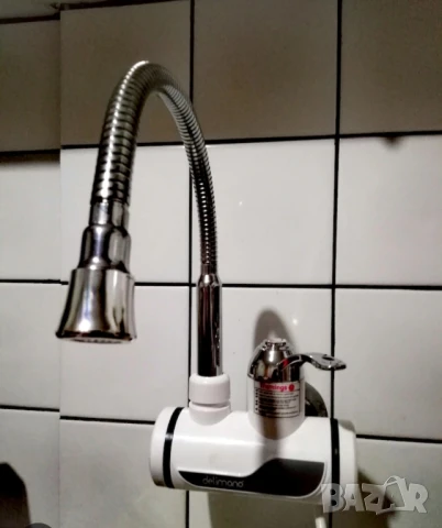 Смесител за вода с нагревател за мигновено загряване