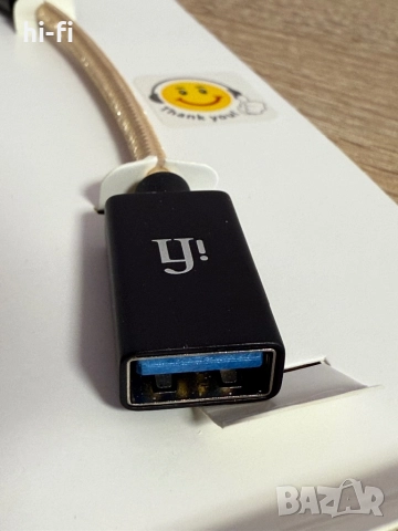 iFi Audio OTG Micro USB кабел 12 см, снимка 5 - Други - 52578394