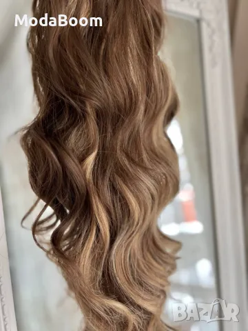 Дамска опашка , снимка 2 - Аксесоари за коса - 48759303