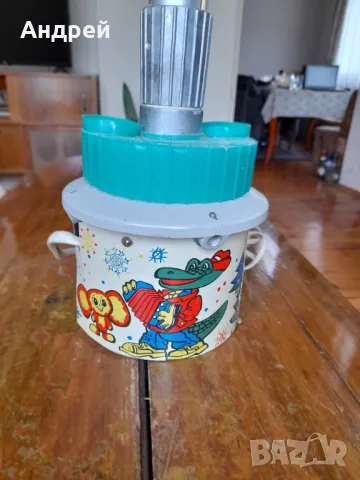 Стара въртяща се стойка за Елха, снимка 4 - Антикварни и старинни предмети - 47719163