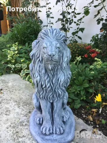 Градински фигури Лъвове (Бетон) , снимка 3 - Декорация за дома - 50140187
