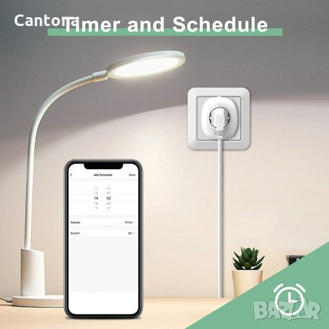 Смарт Контакт EterSky, Alexa и Google Home гласови команди, 10A, снимка 3 - Друга електроника - 34183022