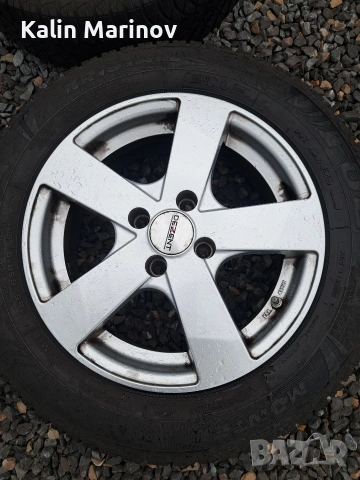 джанти 4х100 15 цола, снимка 2 - Гуми и джанти - 53030083