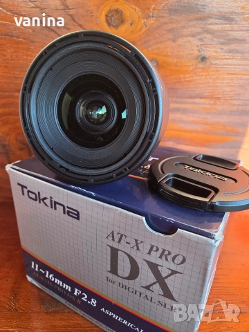 Обектив Токина 11-16mm f/2.8II за Canon