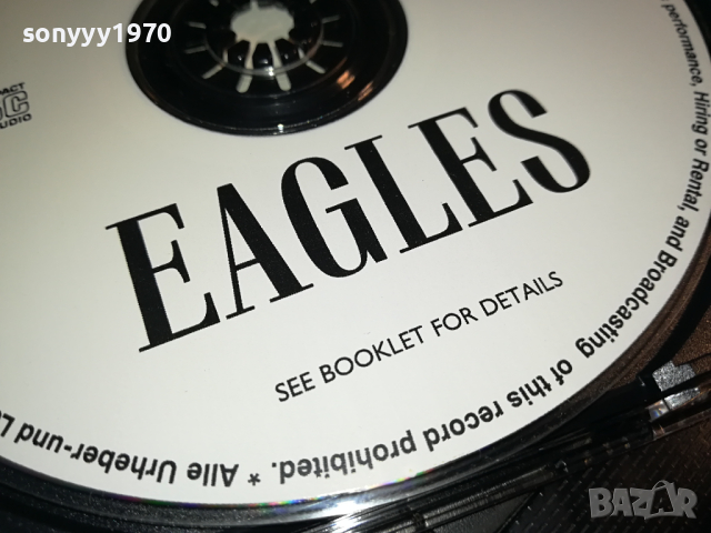 SOLD-EAGLES CD 2902240850, снимка 7 - CD дискове - 44524032