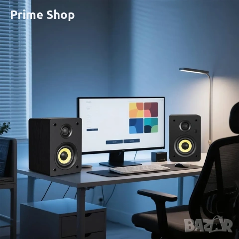 Активни Hi-Fi колонки Sanyun SW206, 80W, Bluetooth 5.4, снимка 6 - Тонколони - 53783902