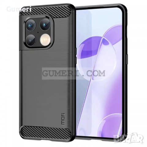 OnePlus 10 Pro - Силиконов Гръб - Карбон , снимка 4 - Калъфи, кейсове - 38807734