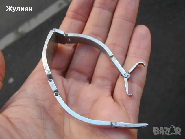 СТАРА АЛУМИНИЕВА ГРИВНА 1945 , снимка 5 - Антикварни и старинни предмети - 48280981