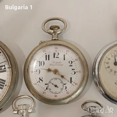 швейцарски Немски Джобни часовници , снимка 4 - Джобни - 55944658