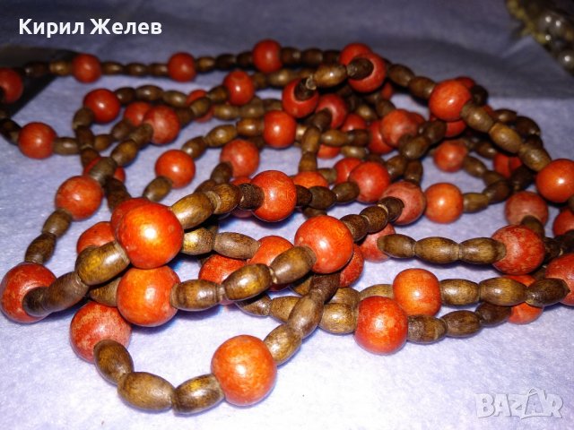 ВИНТИДЖ - АРТ КОЛИЕ от ЮВЕЛИРНО ОБРАБОТЕНО ДЪРВО 34715, снимка 8 - Колиета, медальони, синджири - 39141583