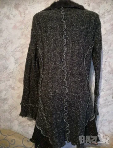 Дизайнерска Дамска Жилетка Vintage, снимка 5 - Жилетки - 23826808