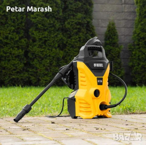 Водоструйка DENZEL 1400W, 105 bar, 5 м маркуч, 36 месеца гаранция, снимка 2 - Други - 50708870