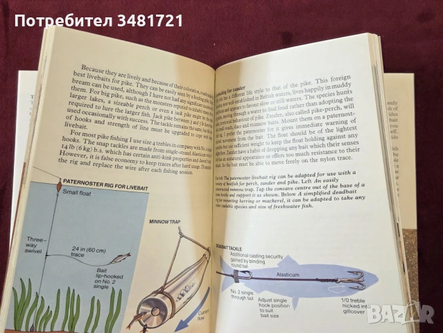 Справочник на рибарските стръв и примамки / Pocket Guide to Bait and Lures, снимка 8 - Енциклопедии, справочници - 53748362