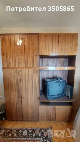 секция модулна , витрина, тв шкаф ! Гардероба е продаден!, снимка 2 - Секции и витрини - 47586266