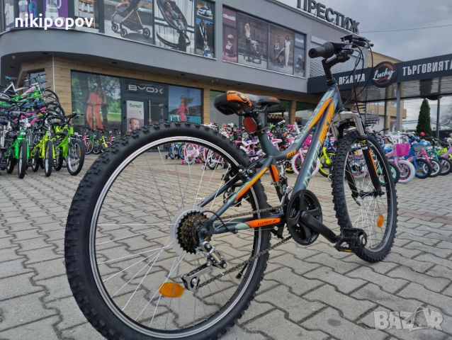 SPRINT Велосипед 24" Interbike Everest син, снимка 11 - Велосипеди - 53839422
