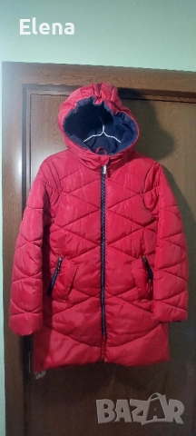 Яке палто за момиче зимно 134-146, снимка 2 - Детски якета и елеци - 52060962
