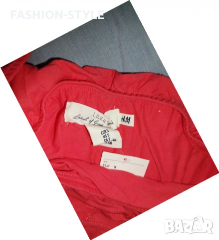 Н&М 2бр комплект блузки с един ръкав, снимка 5 - Тениски - 36002334