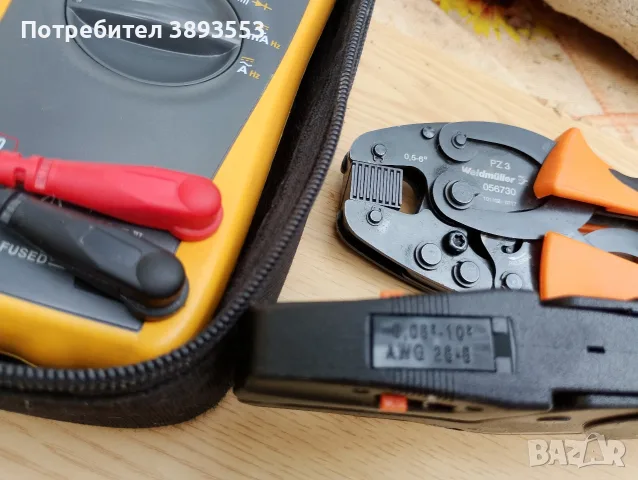 Fluke 177, Weidmuler -мултимер и клещи , снимка 12 - Друга електроника - 56139183
