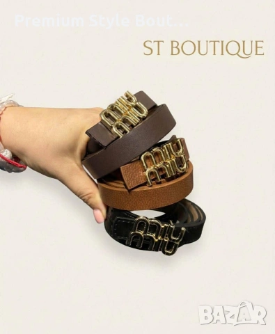 колани от изкуствена кожа ysl saint laurent miu miu Gucci , снимка 2 - Колани - 53845769