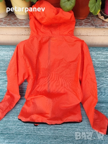 Женска оранжева ветровка Ho2 - L размер, снимка 3 - Якета - 51623690