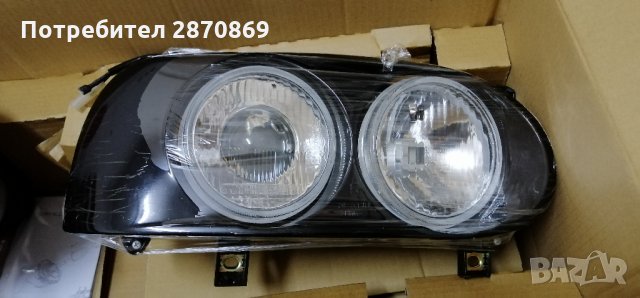 фарове Голф 3 VW Golf III TYC Hella lipstad фар черни , снимка 3 - Части - 34002756