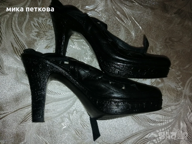 дамски обувки естествена кожа