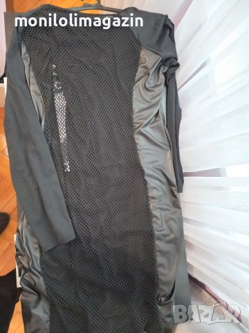 Рокля и туника от 2 части  без ръкав и с дълъг ръкав, дължина до коляното, еластична материя, снимка 4 - Рокли - 40958461