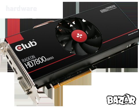 видеокарта gpu club hd 7870 2gb gddr5 pci-e, снимка 2 - Видеокарти - 35962674