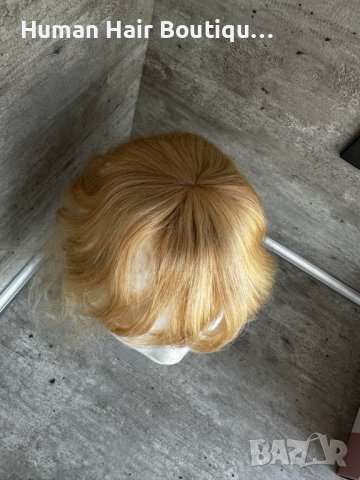Дамско тупе топер 💯 естествена човешка коса , снимка 3 - Аксесоари за коса - 41460826
