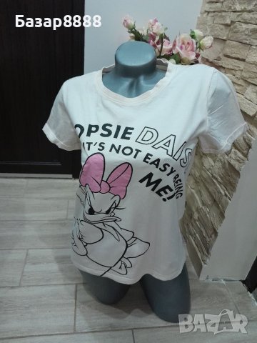 Дамска тениска,размер S, снимка 2 - Тениски - 41120157