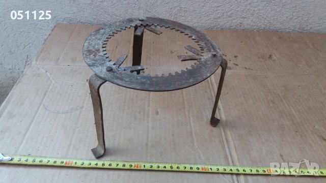 кован възрожденски сажер, пиростия, огнище , снимка 5 - Антикварни и старинни предмети - 39156737