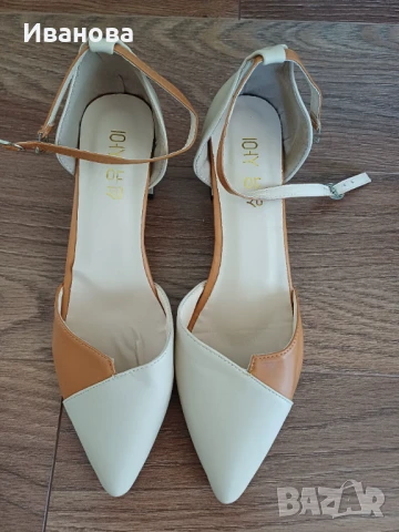 Продавам два чифта нови обувки/сандали за 20 лв. общо , снимка 5 - Дамски обувки на ток - 50497287
