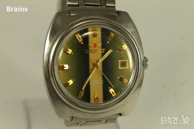 1970's Японски Часовник ORIENT 16720 Автомат Перфектен, снимка 4 - Мъжки - 56328152