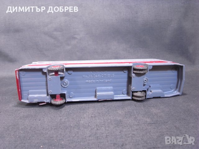 1/50 СТАР РЕТРО МЕТАЛЕН МАЩАБЕН МОДЕЛ АВТОБУС DAF LION TOYS HOLLAND, снимка 10 - Колекции - 41655413