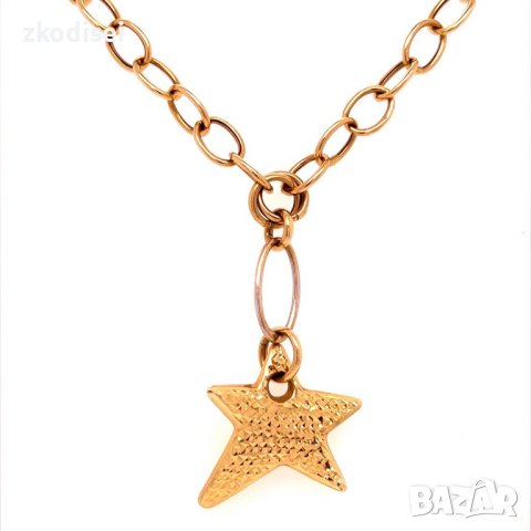 Златно колие 11,54гр. 48см. 14кр. проба:585 модел:18915-1, снимка 1