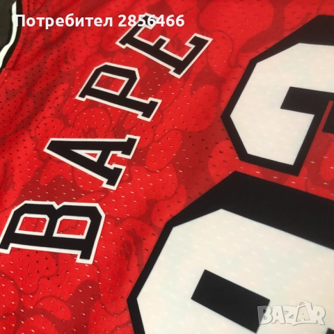 Мъжки потник Mitchell&Ness Bape 93 Miami Heat размер XXL, снимка 11 - Тениски - 52085151
