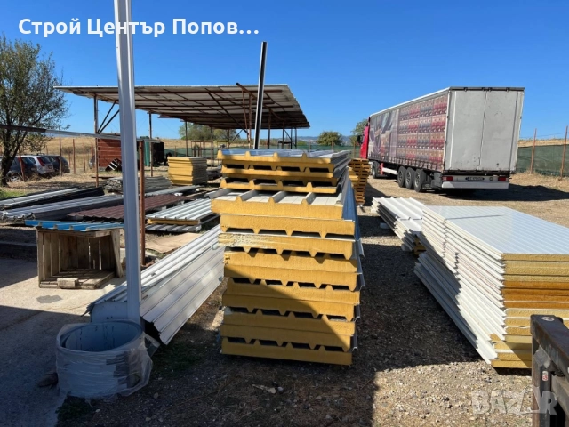 Сандвич Панели(Термо Панели) Стенни и Покривни, снимка 2 - Строителни материали - 51779710