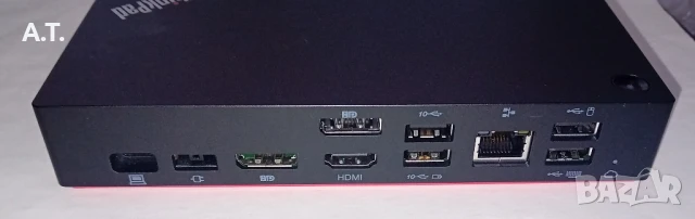 Докинг станция LENOVO ThinkPad Universal USB-C Smart Dock, снимка 5 - Лаптоп аксесоари - 49083907