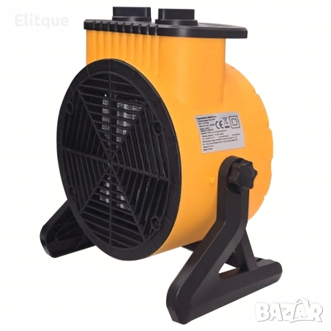 Електрически нагревател вентилатор 2kW с ръчен термостат – Идеален за бързо и ефективно отопление, снимка 3 - Други инструменти - 52853423