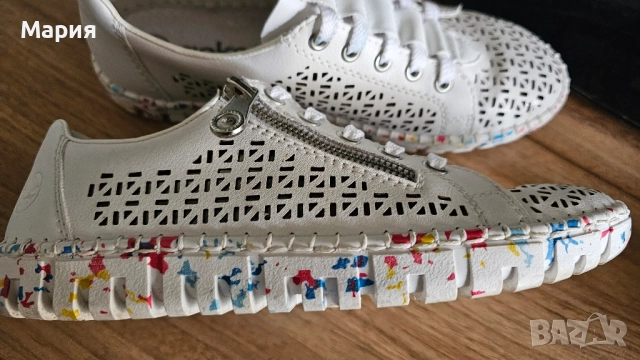 Обувки естествена кожа, снимка 3 - Дамски ежедневни обувки - 51911973