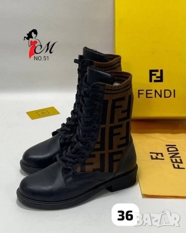 дамски боти prada chanel fendi , снимка 5 - Дамски боти - 51831313